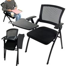 Foldable Chair with Tablet Desk Foldable Office Chair with Integrated Writing Tablet Manufactory