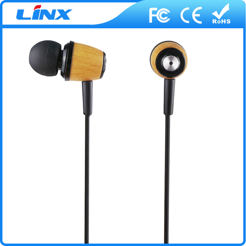 wood earphone 