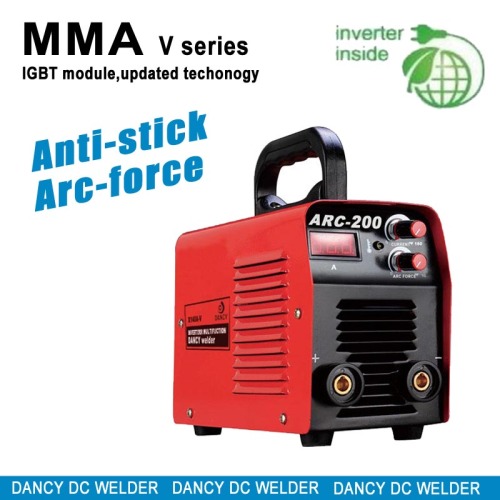 Arc welding machines suitable E6010 cellouse electrodes MMA 200A