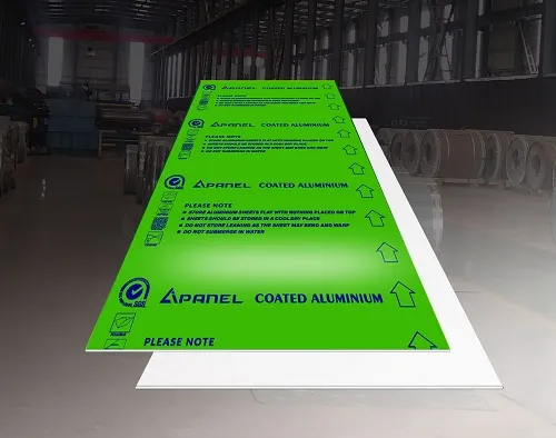 Gloss Apple Green Aluminum Sheet Plate 1.6mm