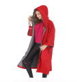 Recycled surfing gear waterproof changing robe swim parka