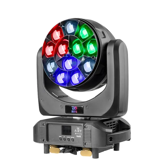 Professional LED Pixel Control 12x40W Lyre Wash RGBW DMX Stage Light