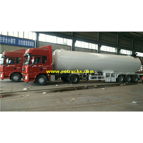 50 CBM 20ton bulk LPG Tank Trailers