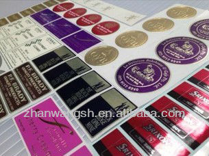 logo sticker custom label, label stickers with logo