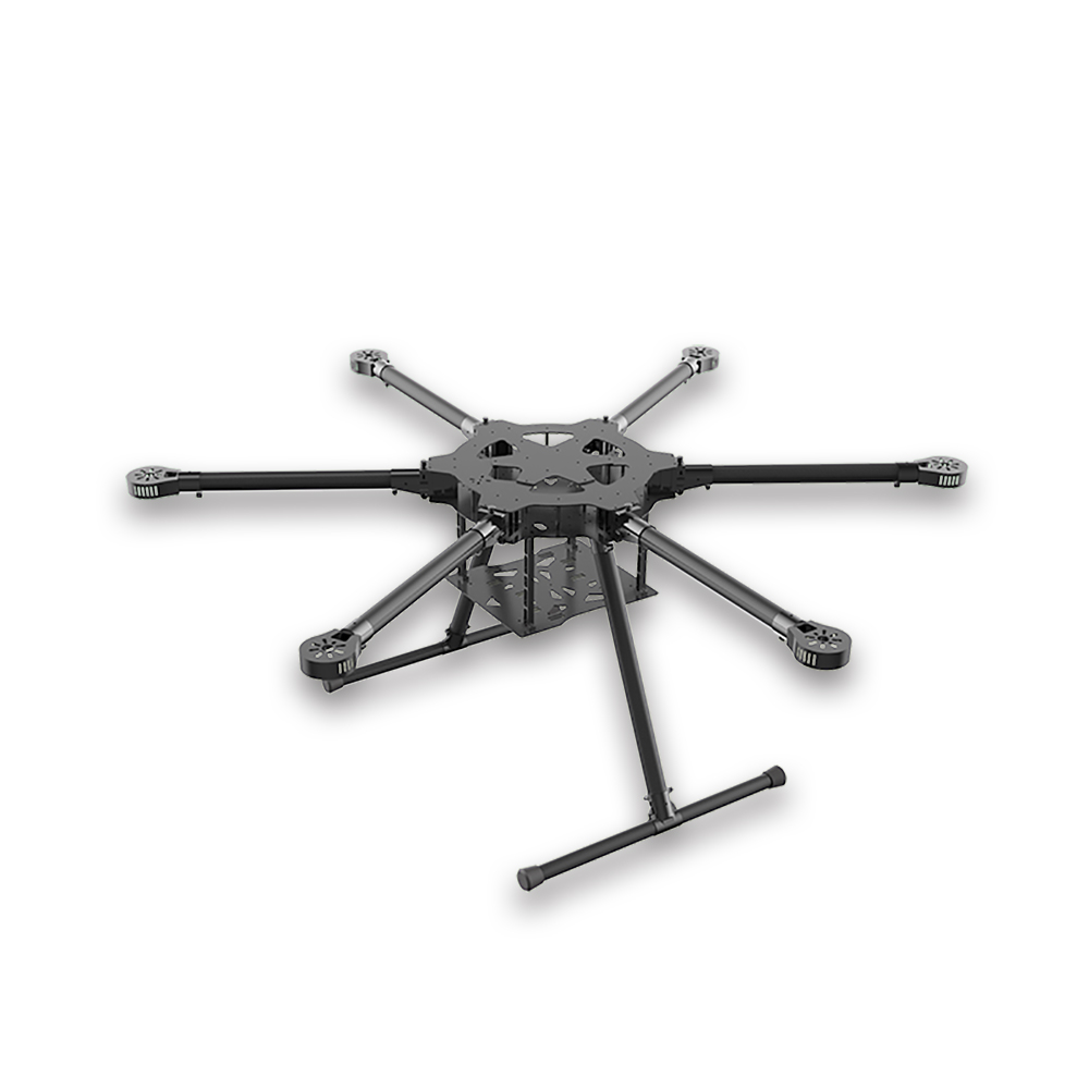 HF960 Hexacopter UAV إطار من ألياف الكربون