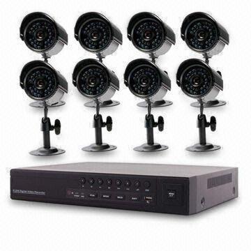 8CH H.264 Motion Detection DVR, Supports D1, HD1 and CIF IR Control Remote Mobile Phone