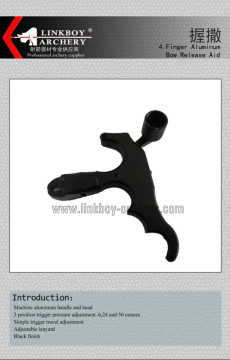 New Linkboy LBC021B 4 Finger Release Aid archery arrow for hunting