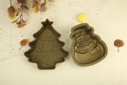 Silicone Christmas snowflake cake mold