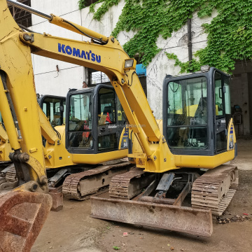 Χρησιμοποιήθηκε Komatsu PC55MR Υδραλικό Crawler Excavator - Καλής ποιότητας δεύτερο χέρι Ιαπωνική μάρκα