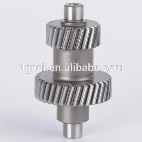 made in china gear shaft with types of materials as engine vertical shaft