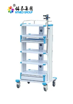 Clinic instrument cart trolley