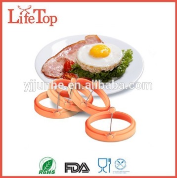 Non-stick Premium Silicone Egg Cook Rings Pancake Ring 4 *4 Inches