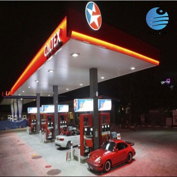 motion sensor 100w led canopy light for gas station with CE RoHs UL certified