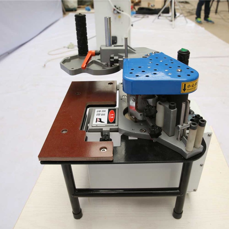 Portable Mini PVC Curve Woodworking Edge Strapping Machine