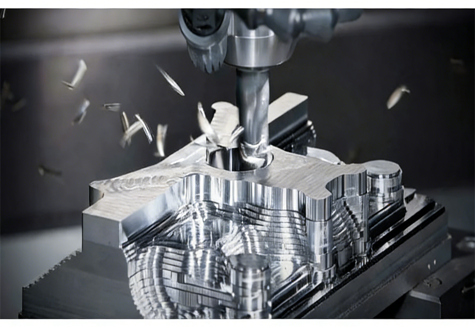 Stepped rough milling