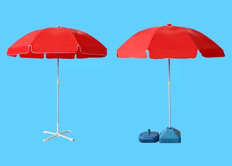 Fashion outdoor parasol with logo