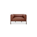 Siena Leather Sofa مستقيم