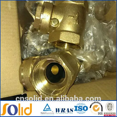 1-1/4'' brass check valve