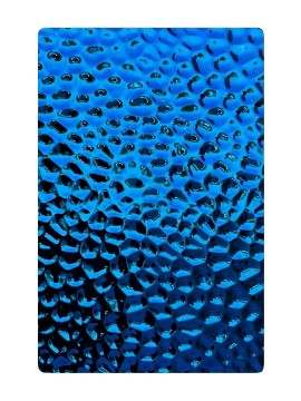 Stainless steel embossed plate 9