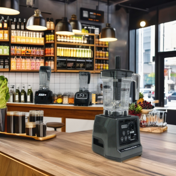 Blender commerciale senza BPA con supporto in lingua tedesca per la miscelazione del ghiaccio ad alta velocità