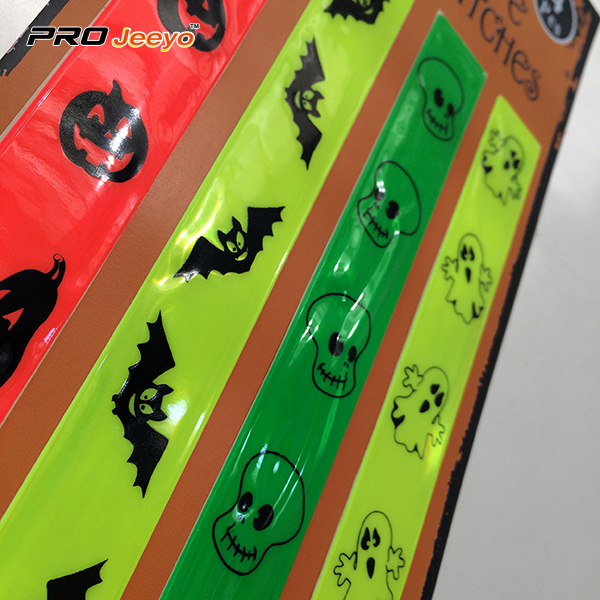 Reflective Halloween Children Safety Stickers With 4 Pcs Rs Hlw001