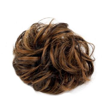 AliLeader Wholesale Price 10 Colors Synthetic Hair Chignons Elastic Scrunchie Hair Extensions