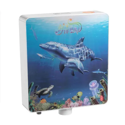 Modern Design Square Plastic Flush Toilet Tanks