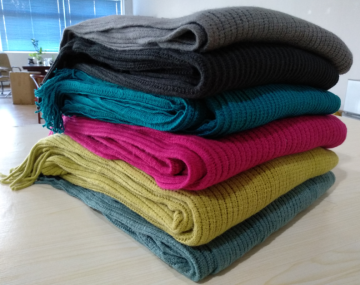 Home Fashion Knitting Blanket