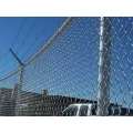 Pvc Coated Chain Link Fence Mesh diamond wire mesh pvc coated chain link fence Factory