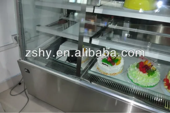 Double Temperature Cake Refrigerator showcase