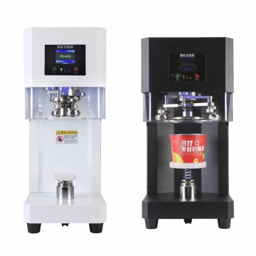 Auto Easy Open PET Bottle and Can Sealing Machine with Counting Function
