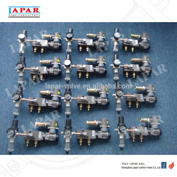 LAPAR Solenoid Valve with air filter regulator