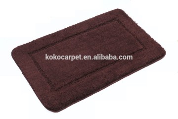 3 pieces coffee bath mat sets