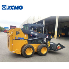 XCMG XC740K Chinese wheel track skid steer loader
