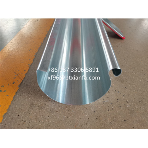  Raingutter Making Machine Hydraulic Round Rain Gutter Machine Factory