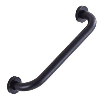 Oil Rubbed Bronze Bathroom Shower Grab Bar and Handrail (12 Inch) - Enhancing Safety and Style in Your Home Care Bath