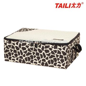Gorgeous pattern nono-woven fabric storage bins & boxes can be customized logo