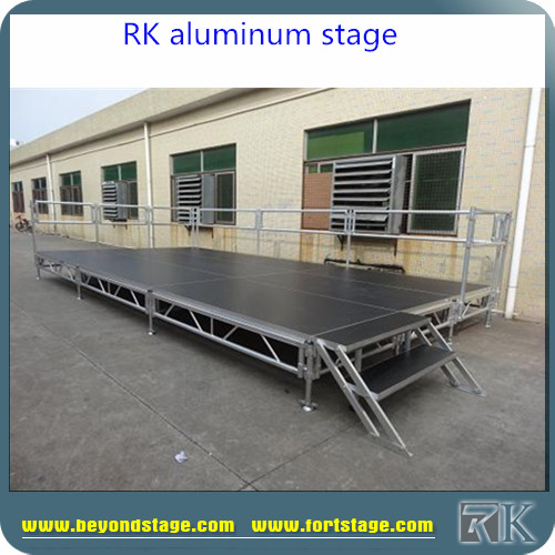 Cheap Portable Stage Truss Adjustable Outdoor Stage Party Wedding Stage Mobile Concert Event Stage Foldable Road Show Stage Collapsible Stage Aluminum Stage Choral Stage Show Stage Exhibition Stage Steel Stage 13