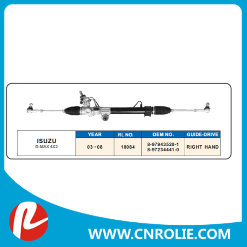 Rolie automobile steering rack for isuzu d-max 8-97943520-1