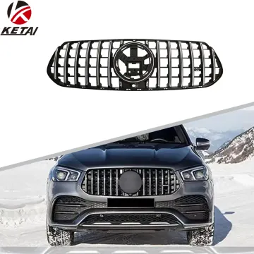 Silver Auto Accessories GT 1.1 Style Front Bumper Lip Grille for BENZ AMG53 W167 2020