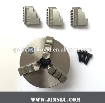 Three-jaw self-centring manually operated lathe chuck K11-80