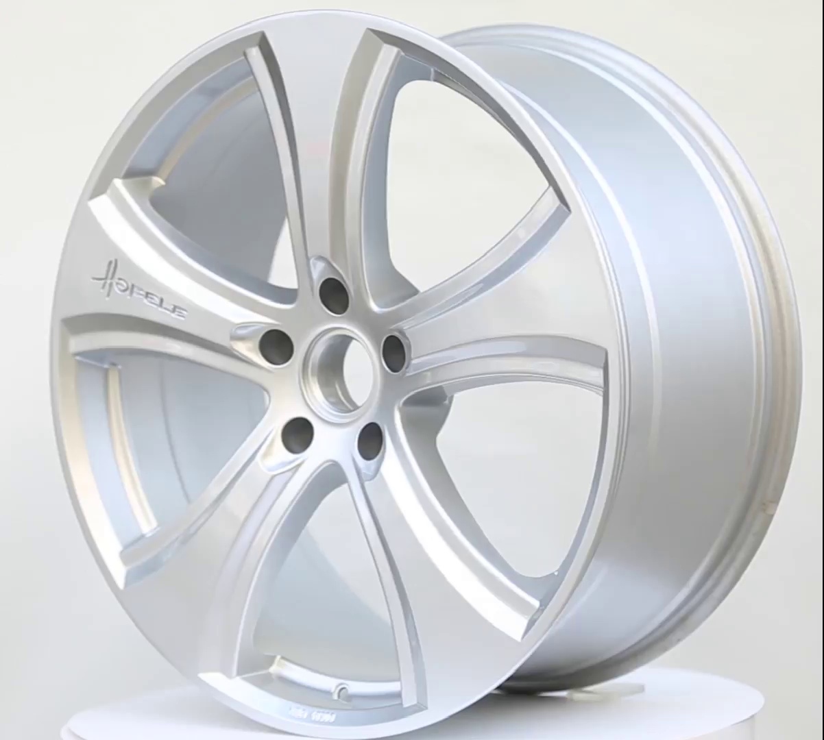 22-inch High Gloss Sliver Wheels