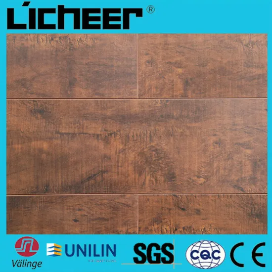 Germany technique HDF laminate wood Flooring/AC3 laminate floor/silk