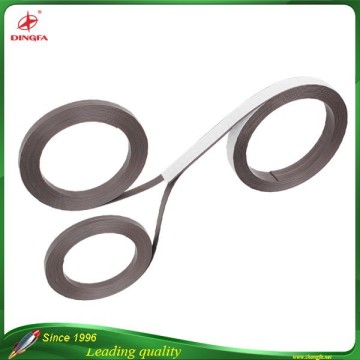 Flexible Advertising Teaching Magnetic Strip Rubber Magnet with Double-sided adhesive