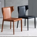 Καρέκλα τραπεζαρίας μοντέρνα έπιπλα πολύχρωμο δερμάτινο κάλυμμα Foshan Chinese Chair