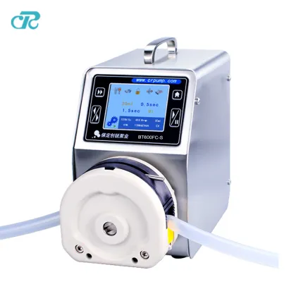 6L/min Intelligent Bottle Filling Peristaltic Pump BT600FC-S