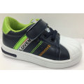 new stylish kid boy pu shoe wholesale