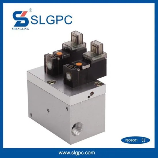 1/8 inch port size pneumatic valves 5VMP-06 24v dc diaphragm solenoid pilot valve