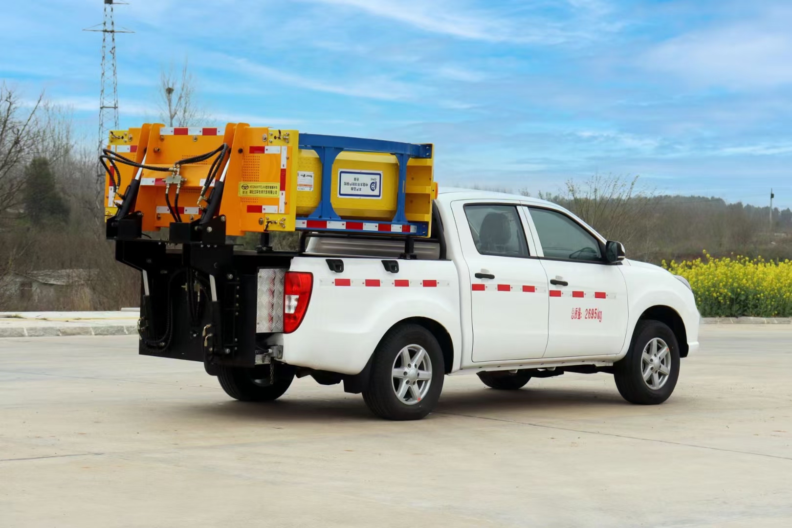 ISUZU road emergency rescue Anti-Collision Buffer Pickup car
