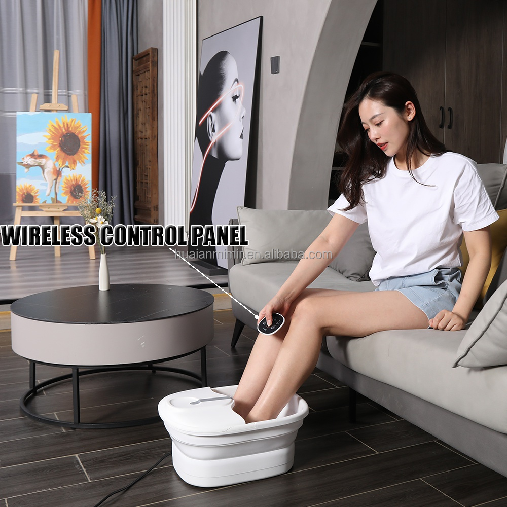 collapsible foot spa massager